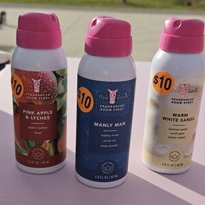 Pink Zebra Scented Spray Collection - Pink, Blue, White